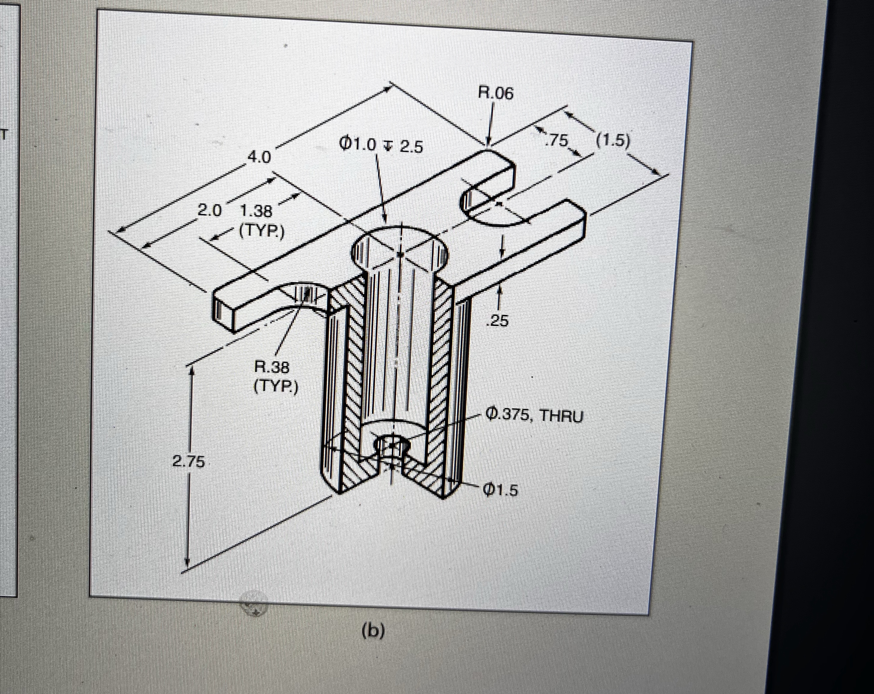 Sketch step by step on solidworks please. Without