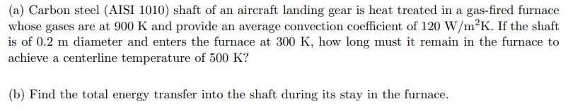 ( a ) Carbon steel ( AISI 1 0 1 0 ) shaft of an