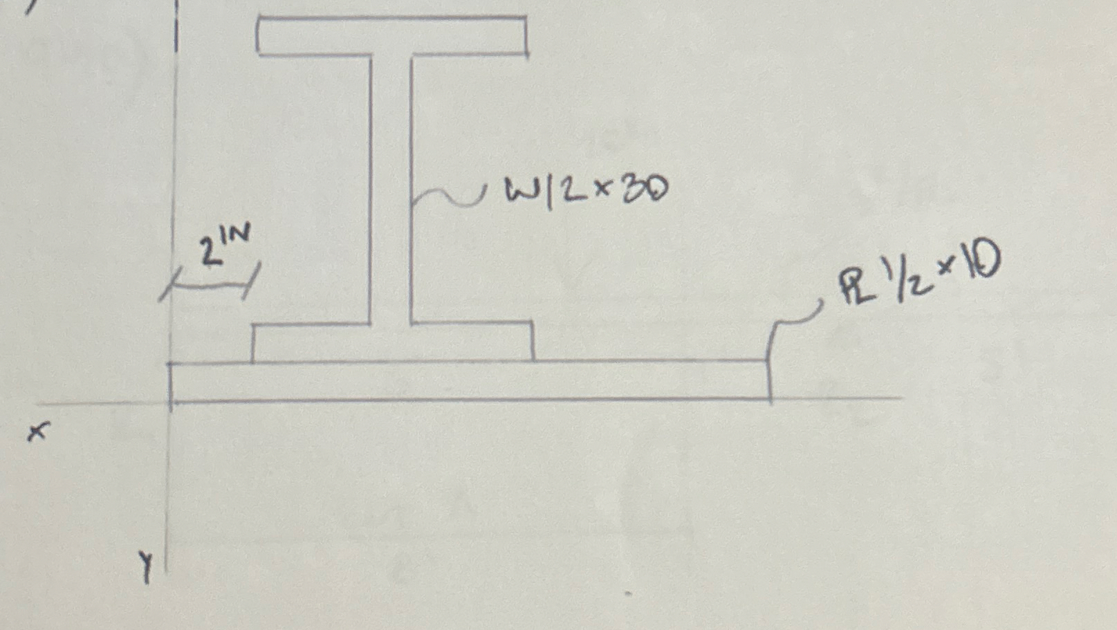 X - Bar = ? Ix - Moment of Inertia ( I of X ) = ?