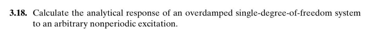3 . 1 8 . Calculate the analytical response of an