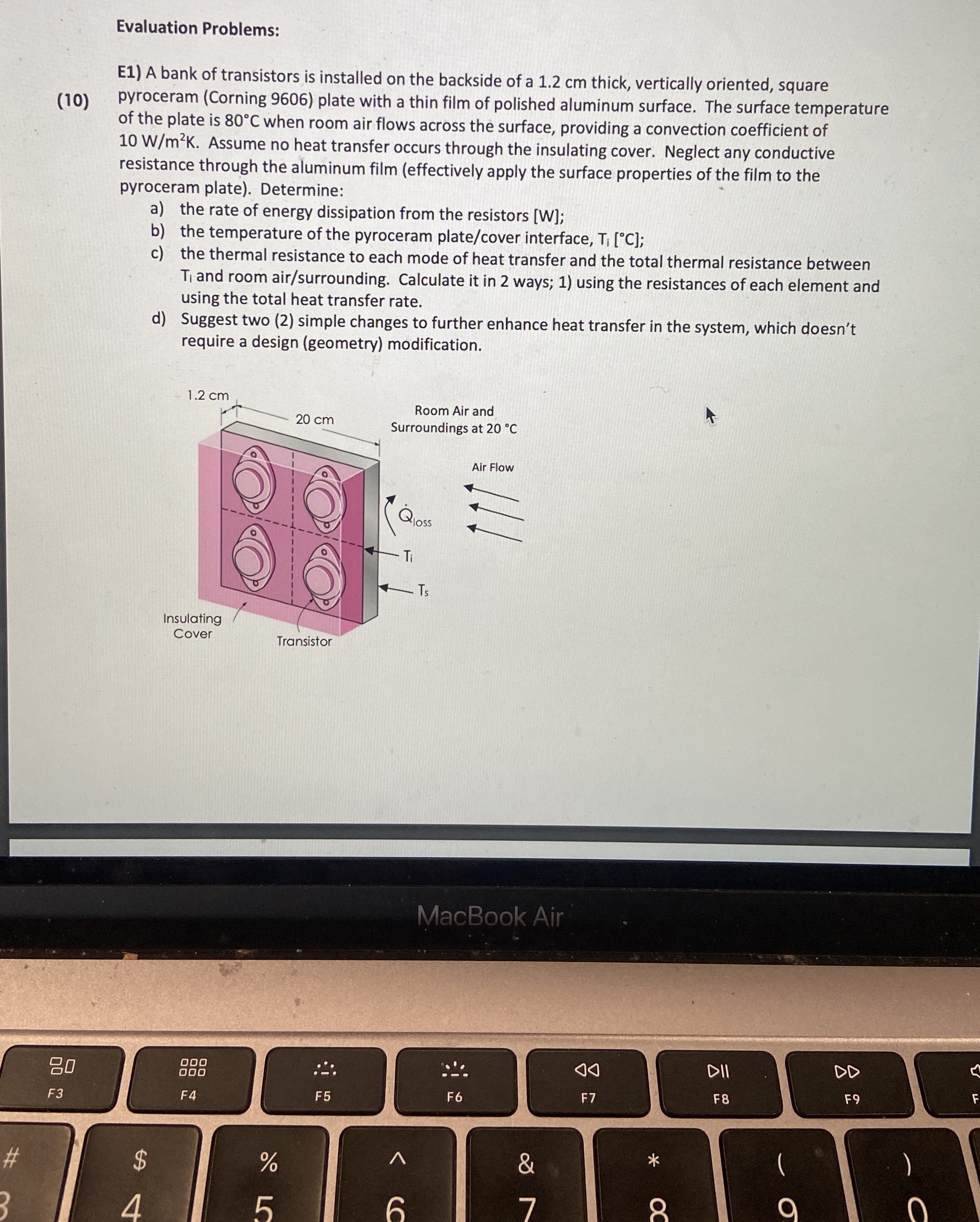 Evaluation Problems: E 1 ) A bank of transistors