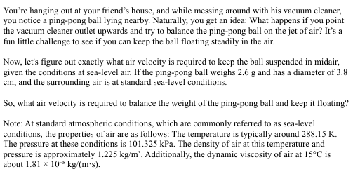 You're hanging out at your friend's house, and