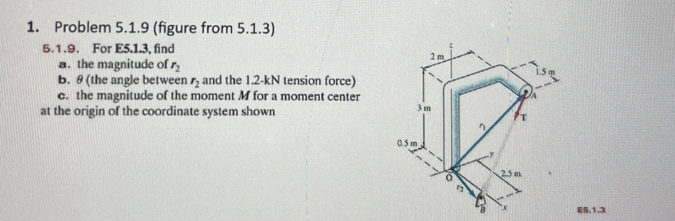 Problem 5 . 1 . 9 ( figure from 5 . 1 . 3 ) 5 . 1