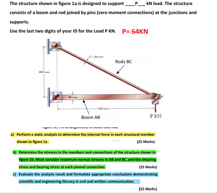 The structure shown in figure 1 a is designed to