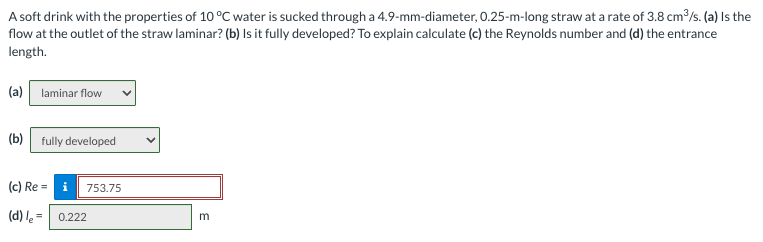 A soft drink with the properties of 1 0 \ deg C