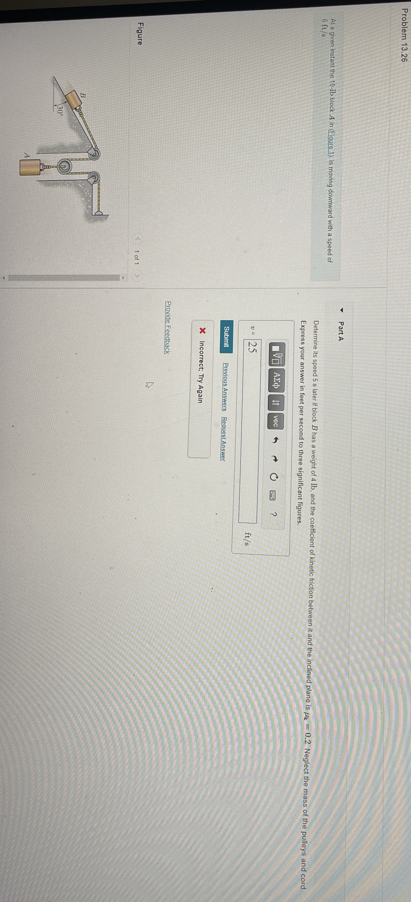 Determine its speed 5 s later if block B has a