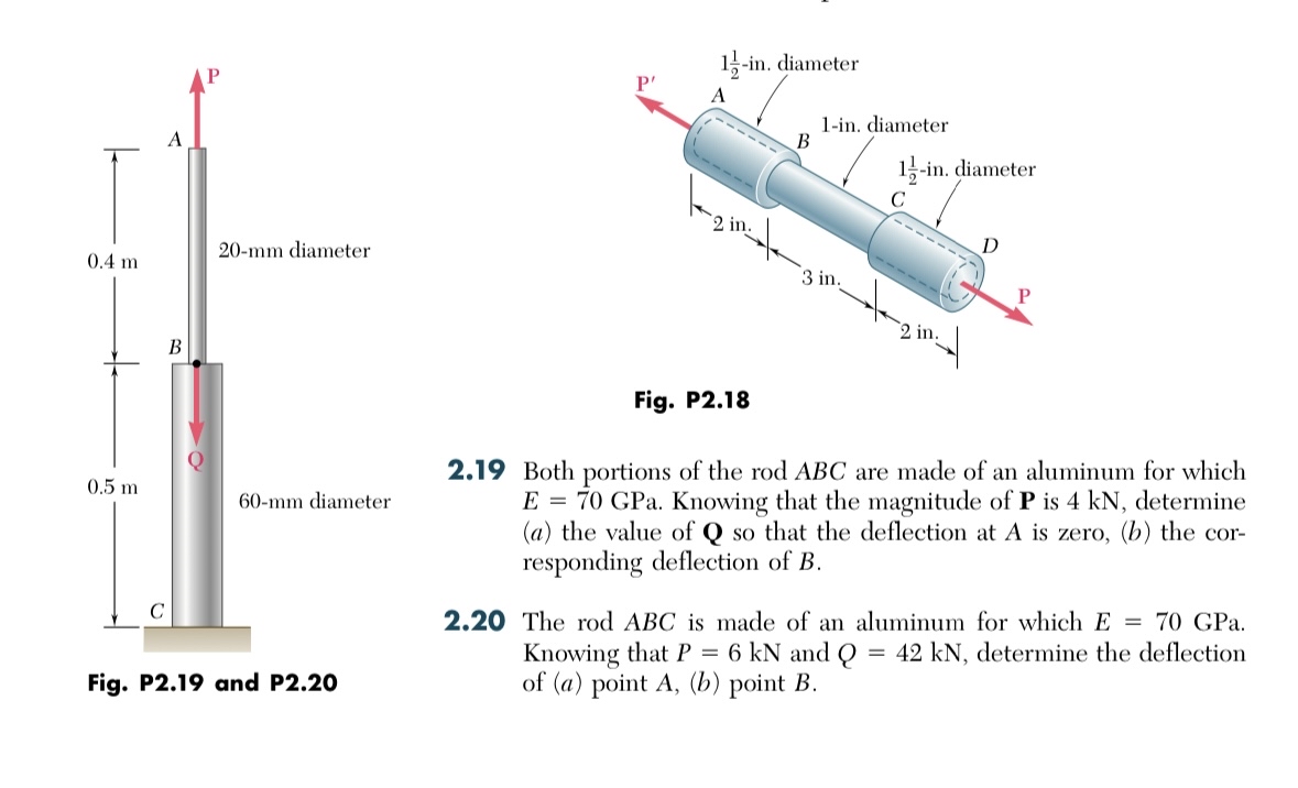 Fig. P 2 . 1 9 and P 2 . 2 0 Fig. P 2 . 1 8 2 . 1