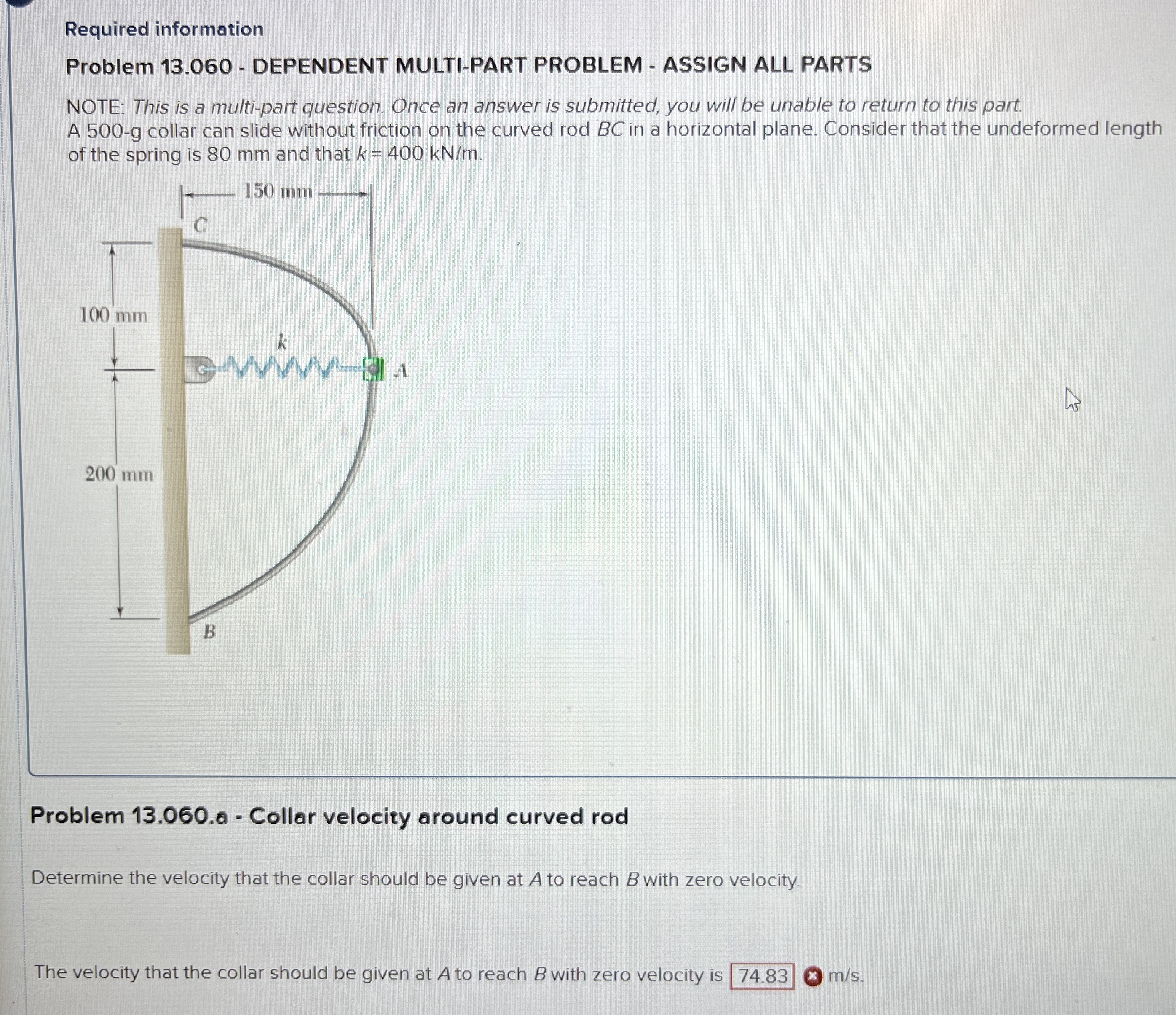Required information Problem 1 3 . 0 6 0 -