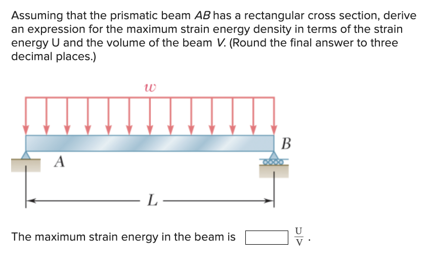 Assuming that the prismatic beam A B has a