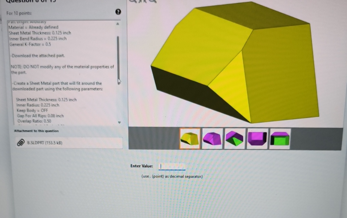 For 1 0 points: Pilumymi mivitaly Matenal =