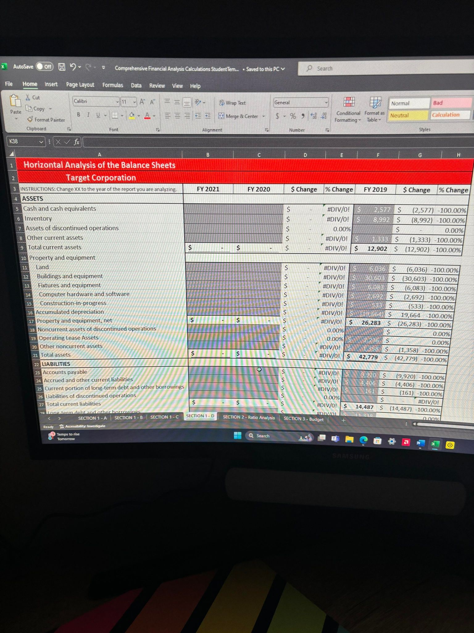 Home Insert Page Layout Formulas Data R Review