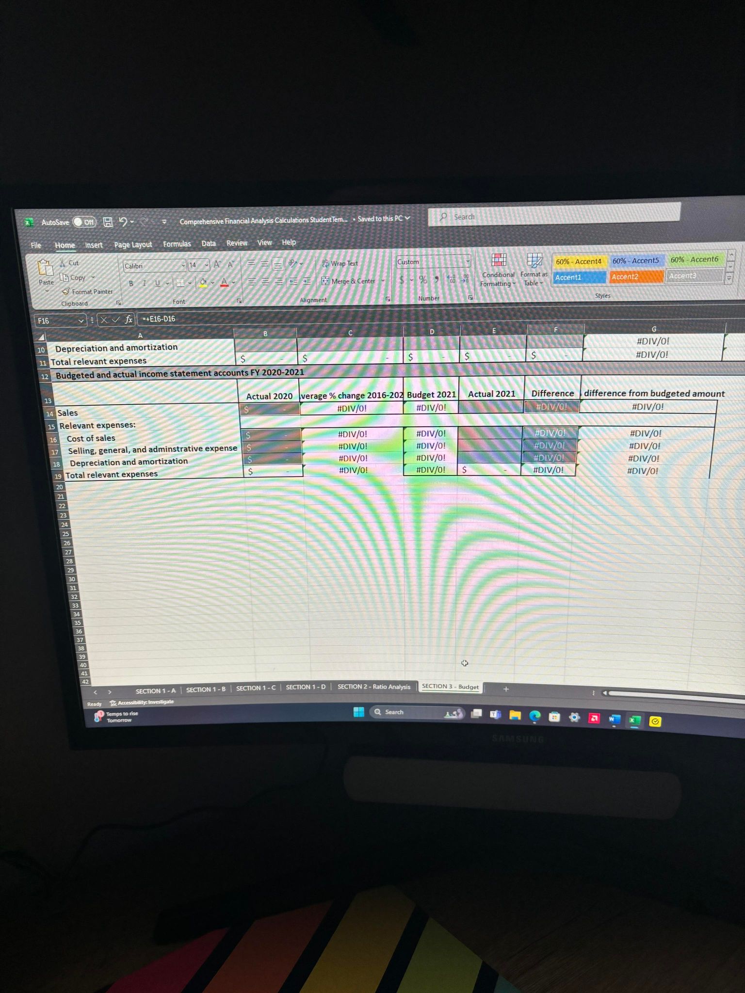 Home Insert Page Layout Formulas Data R Review
