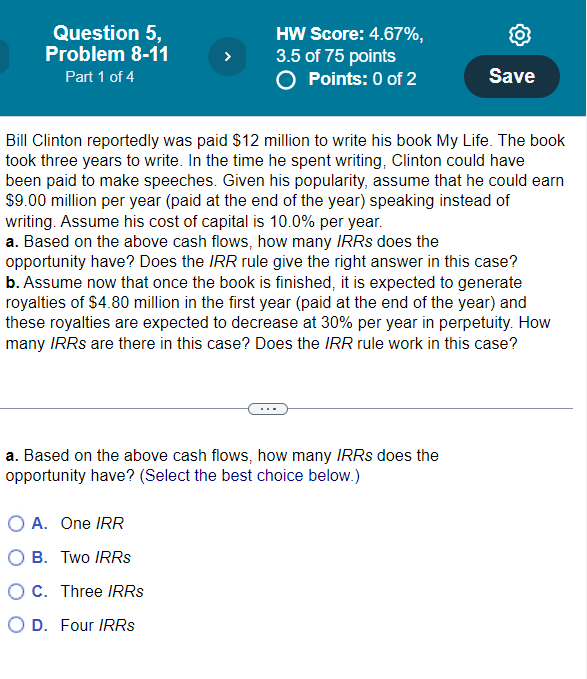 Please help me solve this Question 4, HW Score: