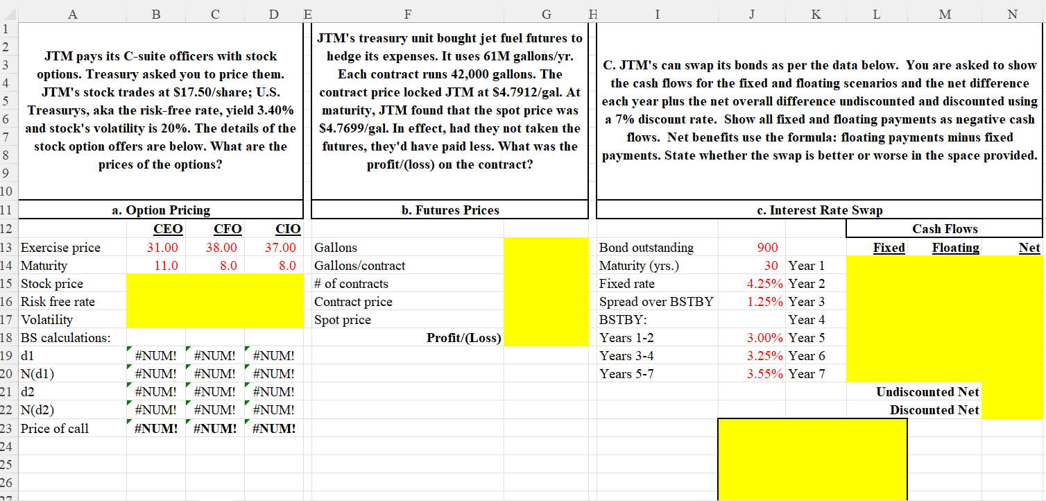 I need assistance with solving the empty yellow