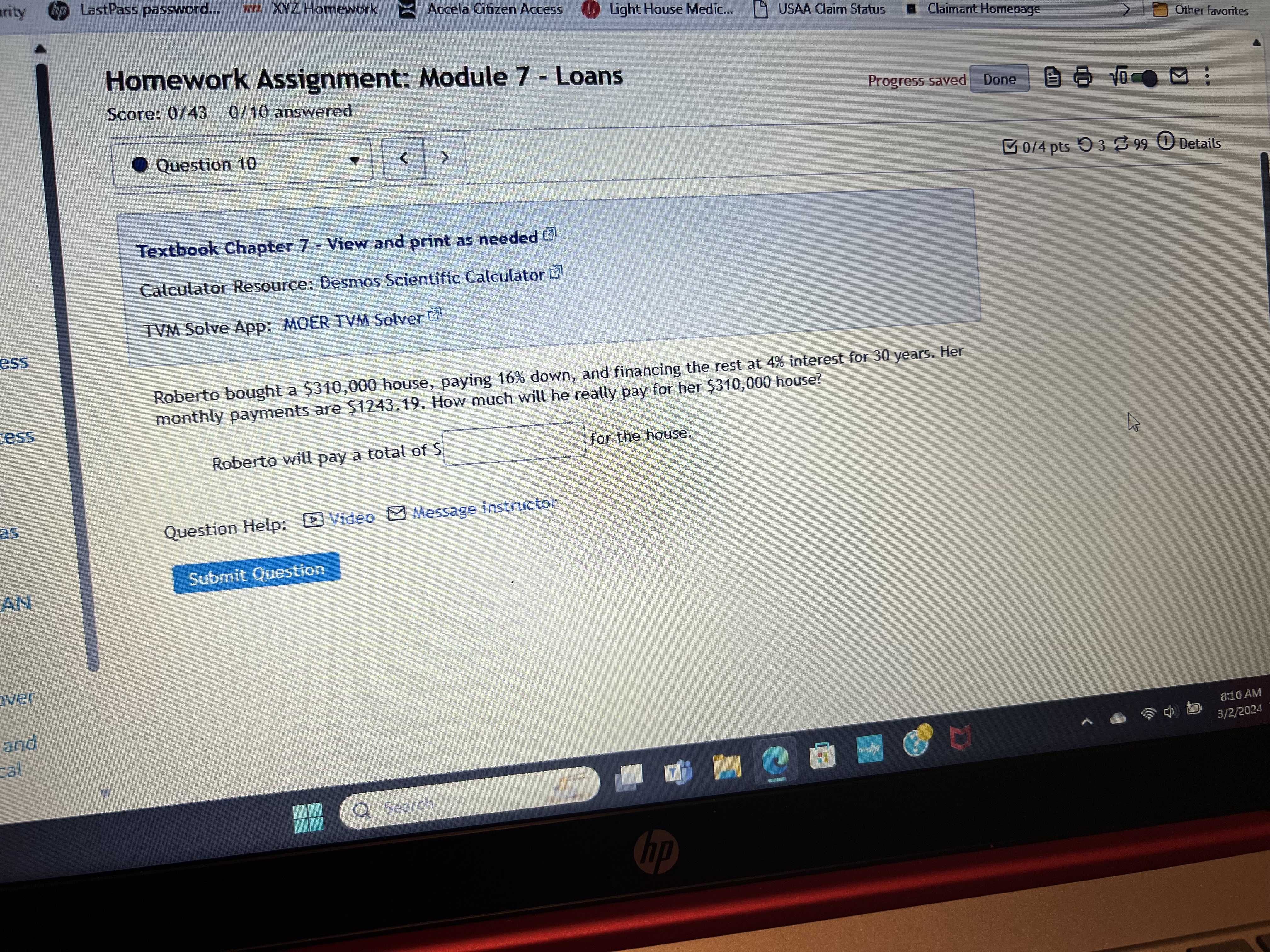 lework Assignment Module X