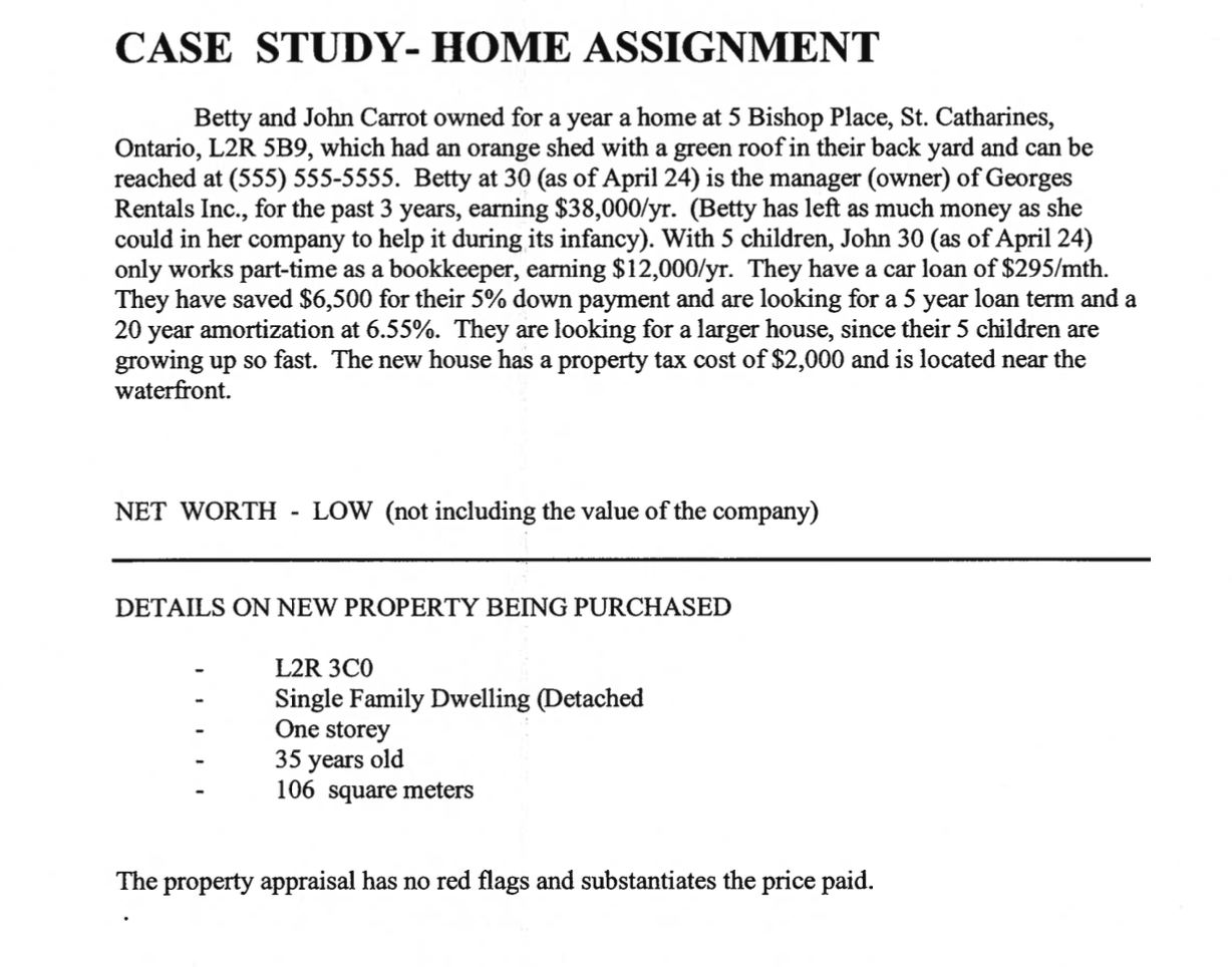 Could you help me with a case study? THIS WILL