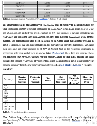 Question 1 [5 marks] You have been asked to