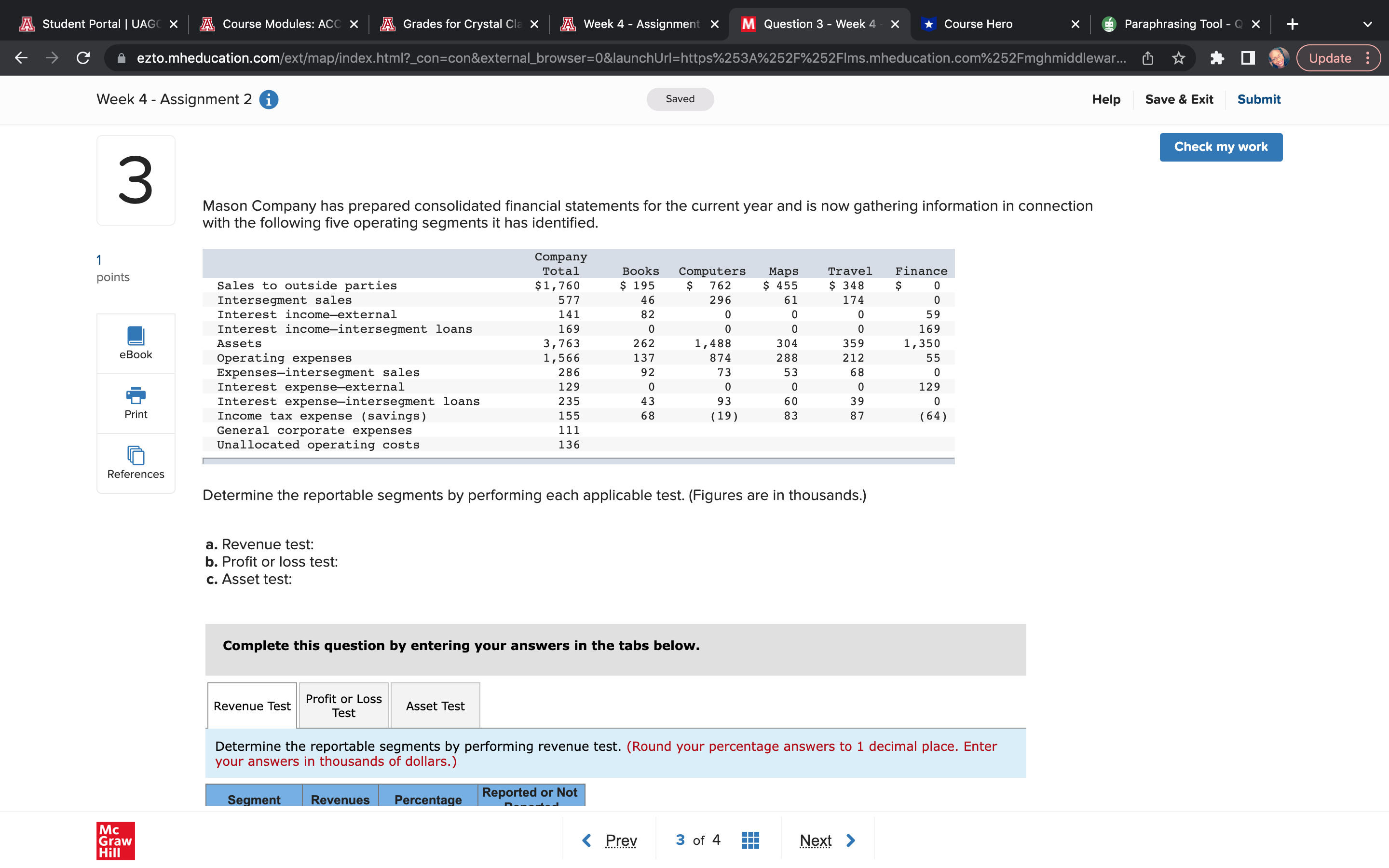 [A Student Portal | UAf X A Course Modules: AC X
