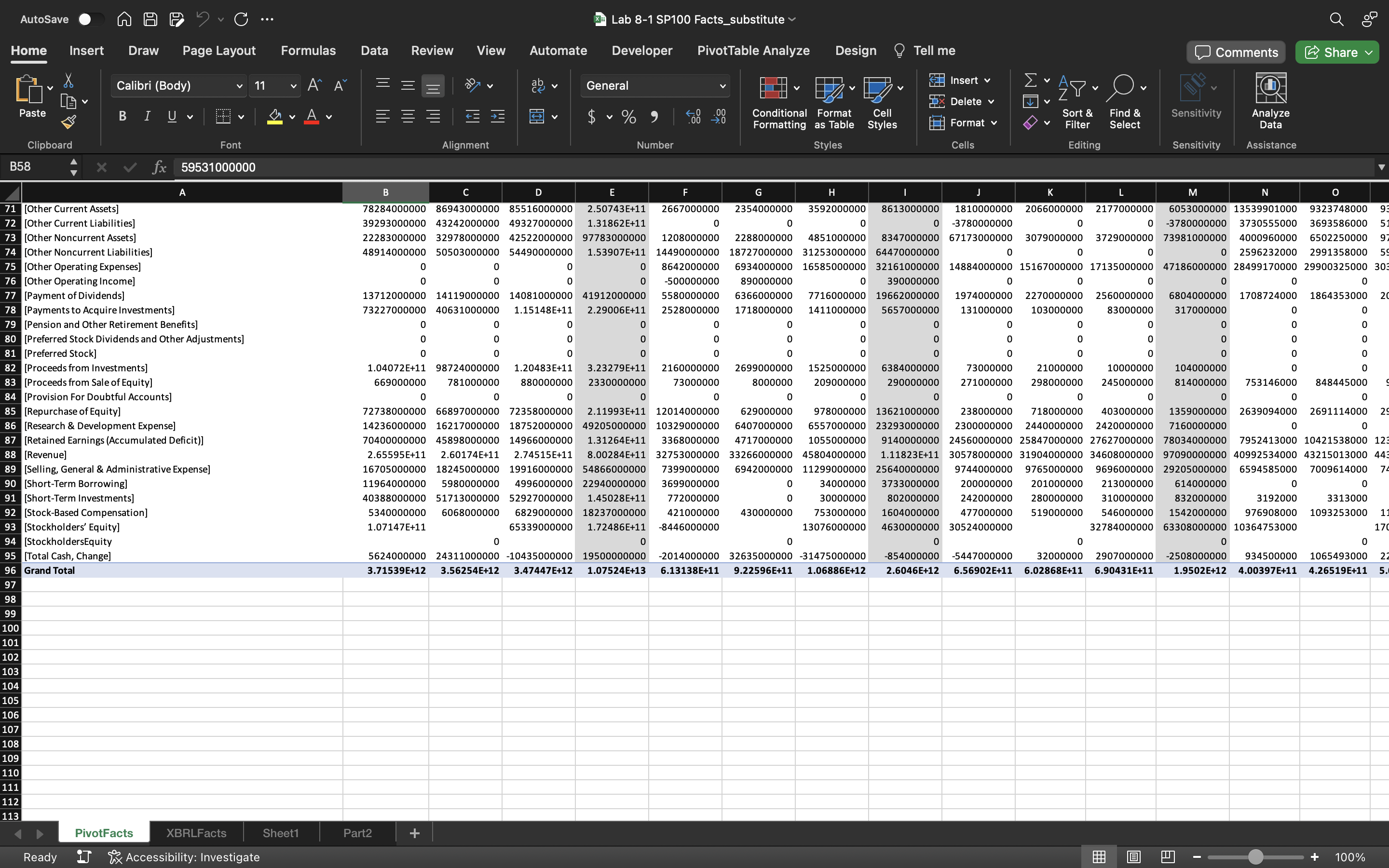 AutoSave MAGIC ... Lab 8-1 SP100 Facts_substitute