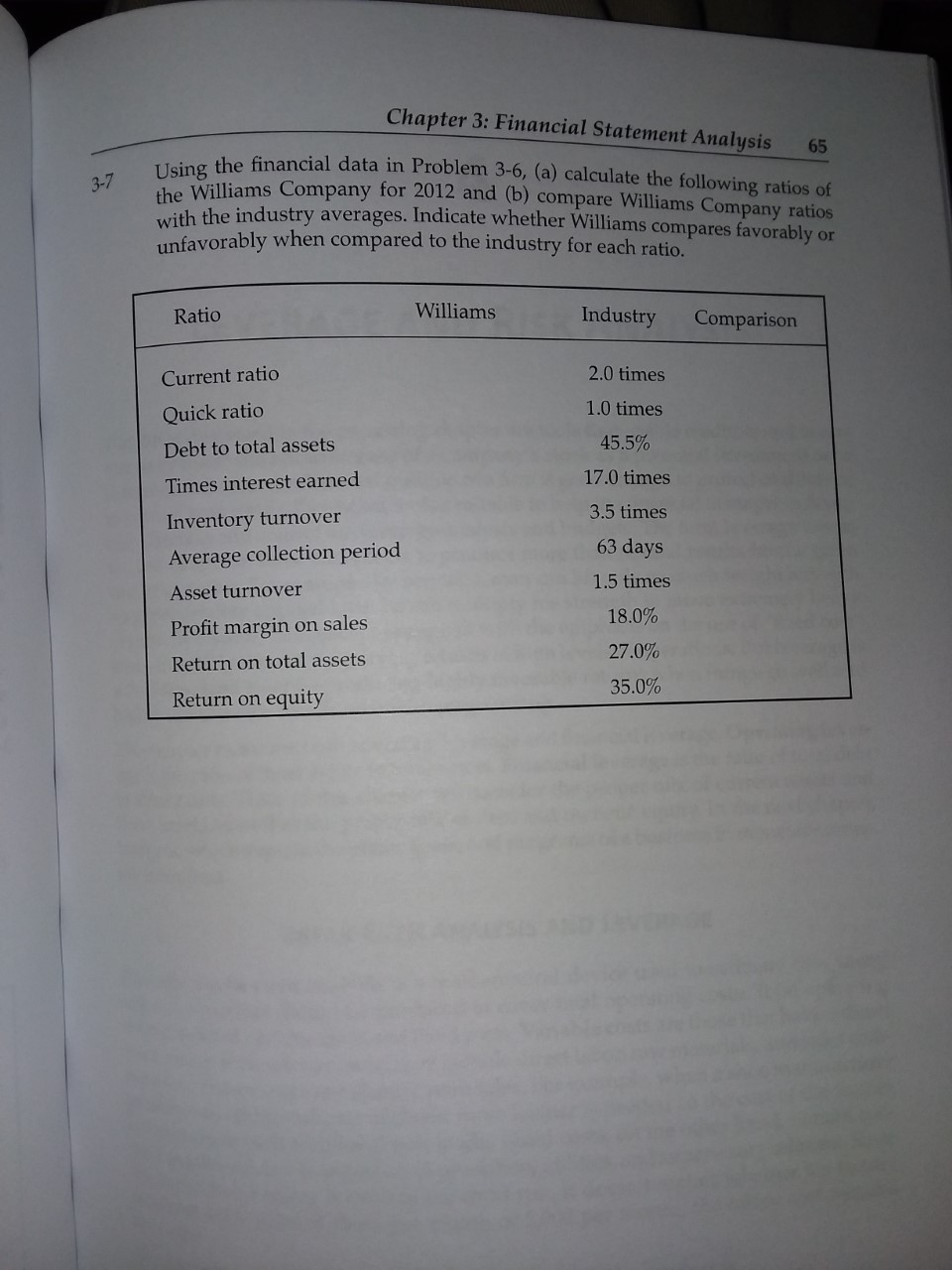 Need help with solving 3-3, 3-5, 3-6, and 3-7: 62