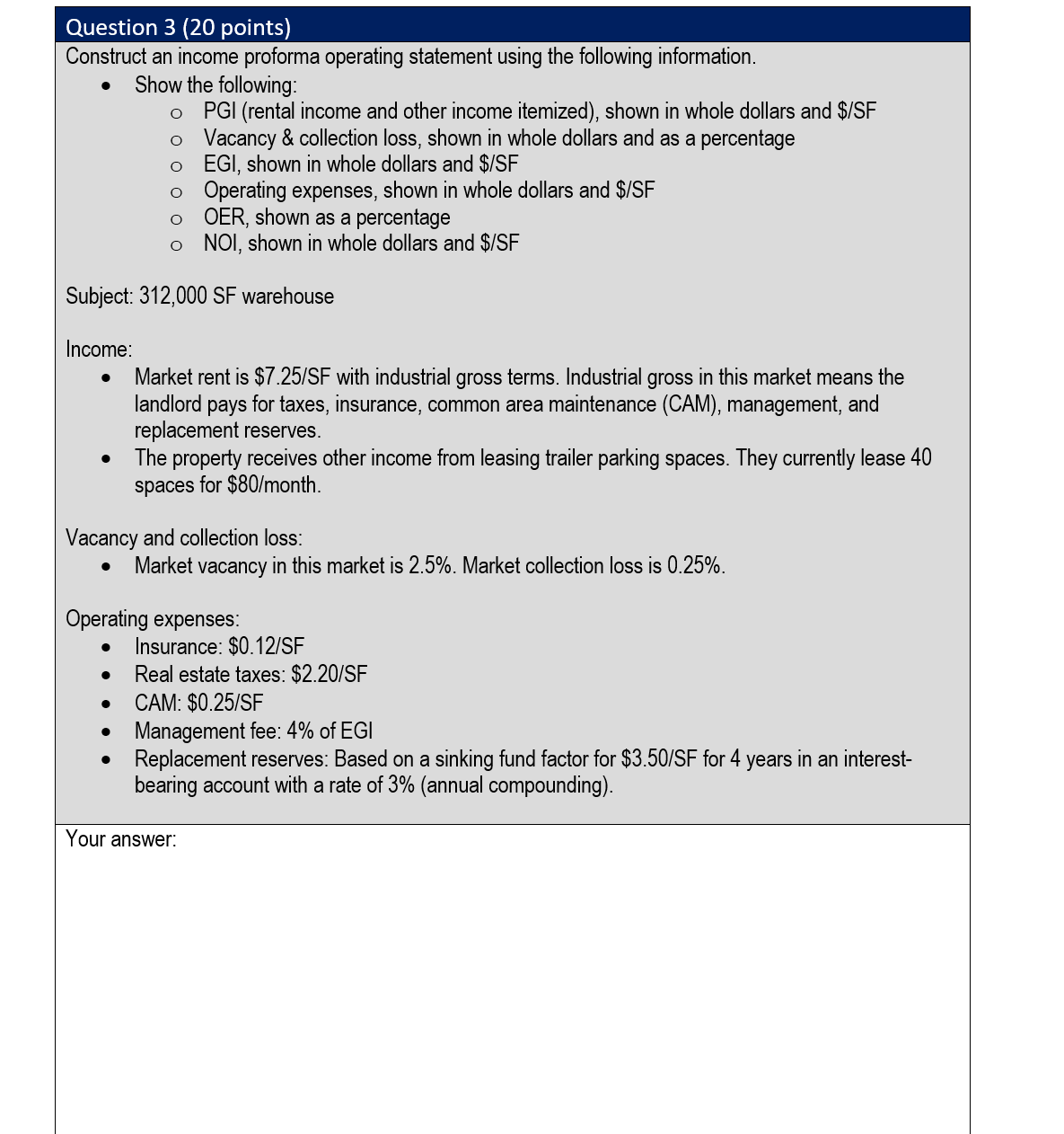 Name: Class: R305fF560: Fall 2021 Valuation