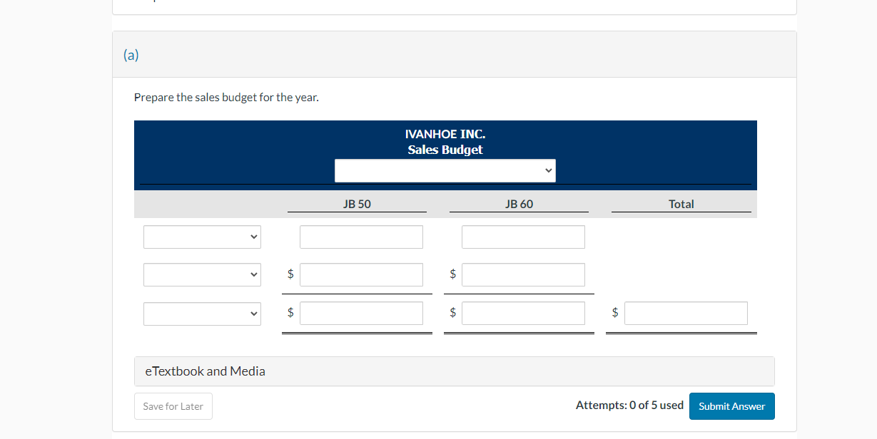 I am horrible at math please help (a) Prepare the