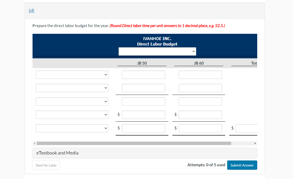 I am horrible at math please help (a) Prepare the
