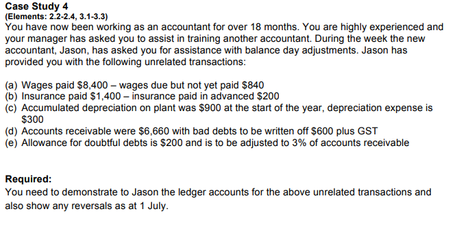 Please help with the following Case Studyr 4