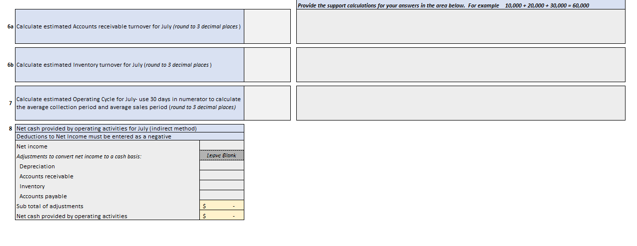 Required: 1. Using the indirect method, prepare a
