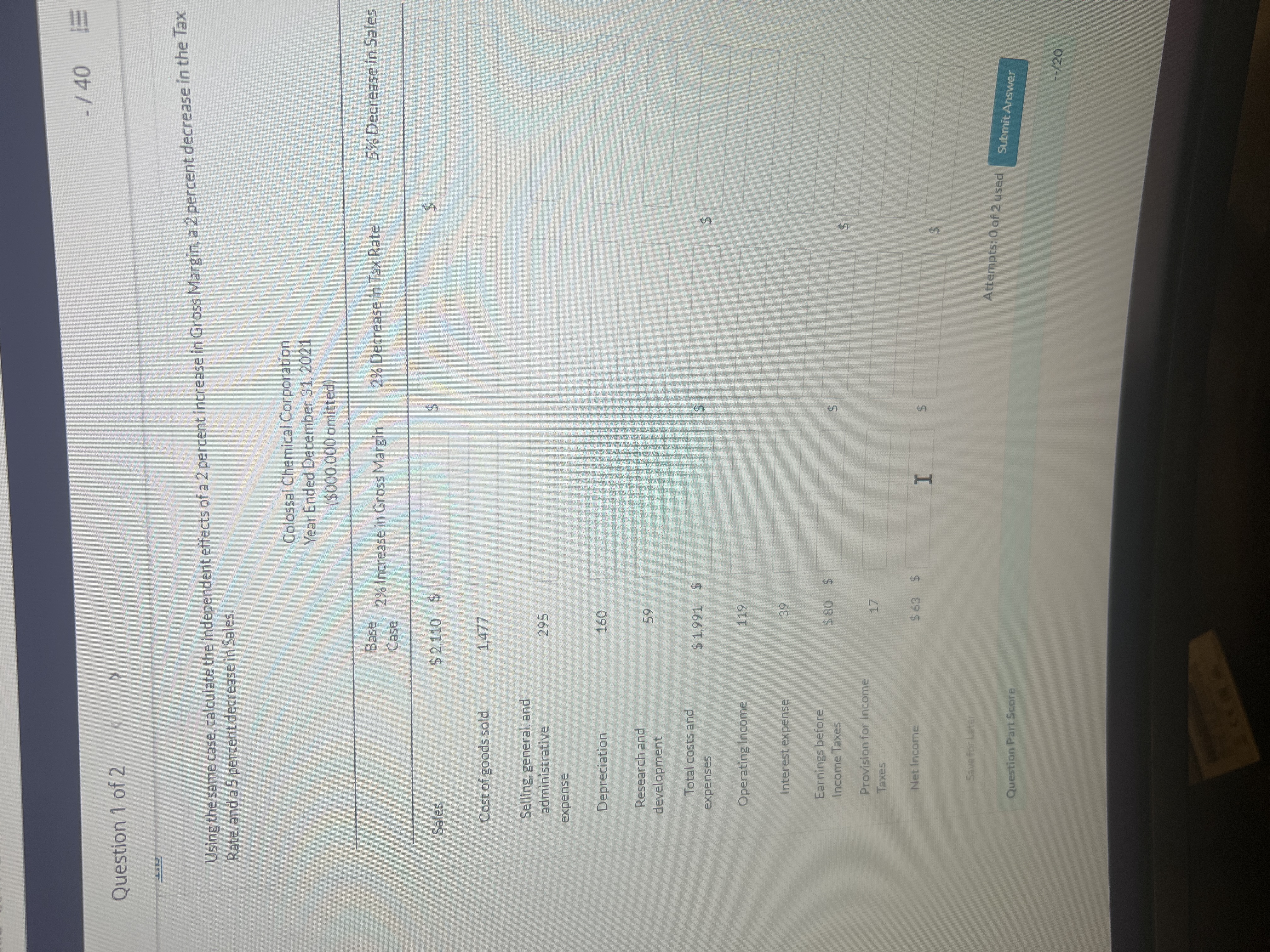 Current Attempt in Progress For the base case in