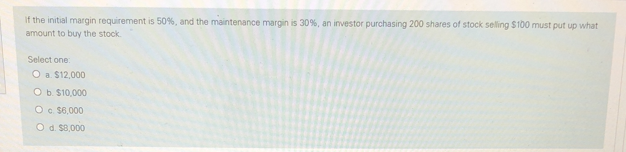 What will be the answer for this ? If the initial