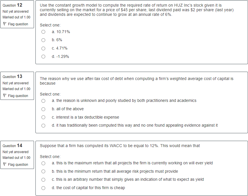 Please help me out with this Question 12 Use the