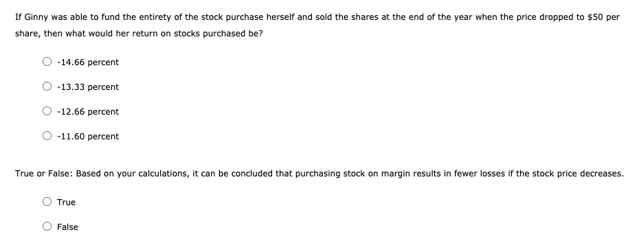 Answer questions below Blank choices: Ginny