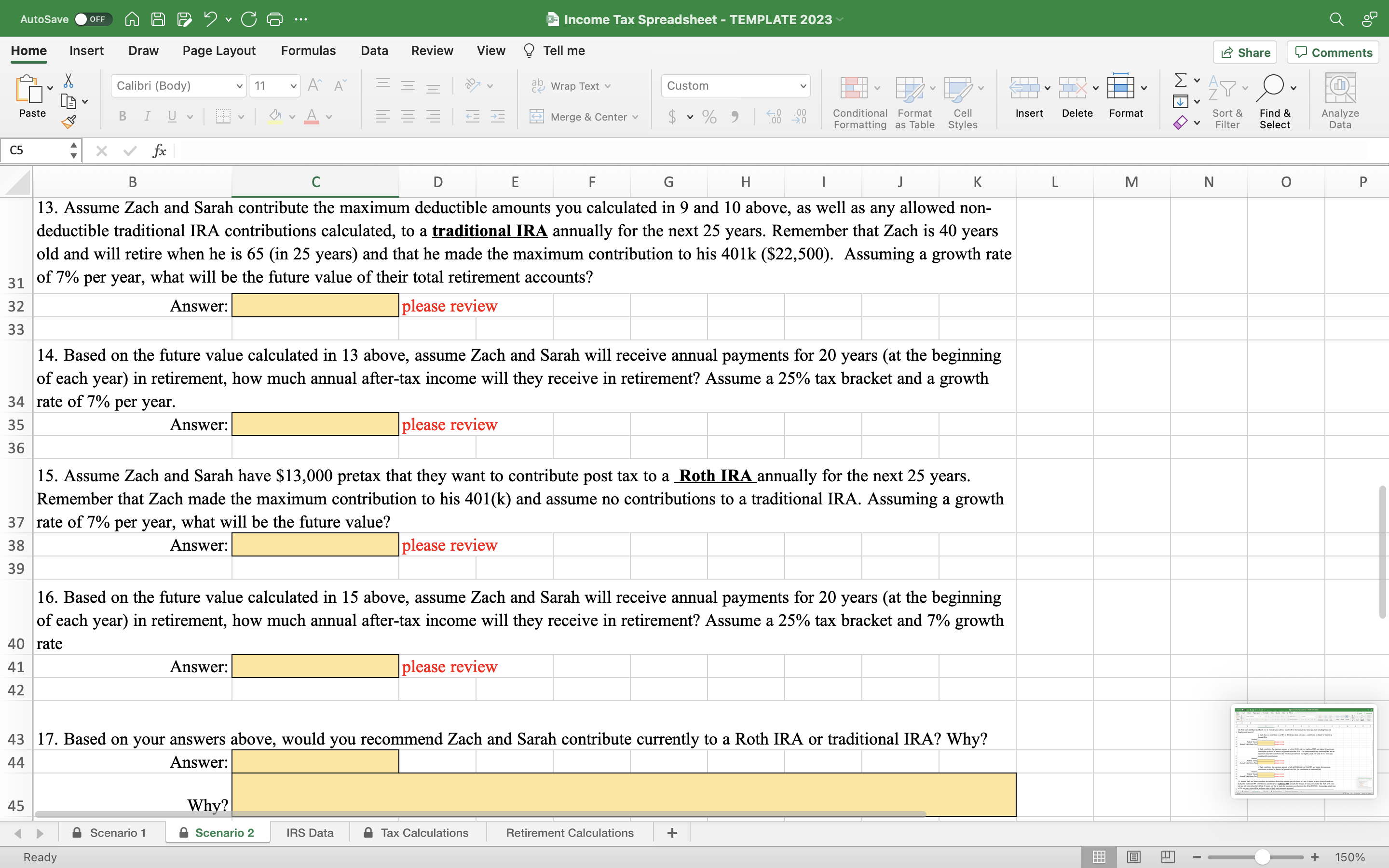 Please help me write out the formula in excel!
