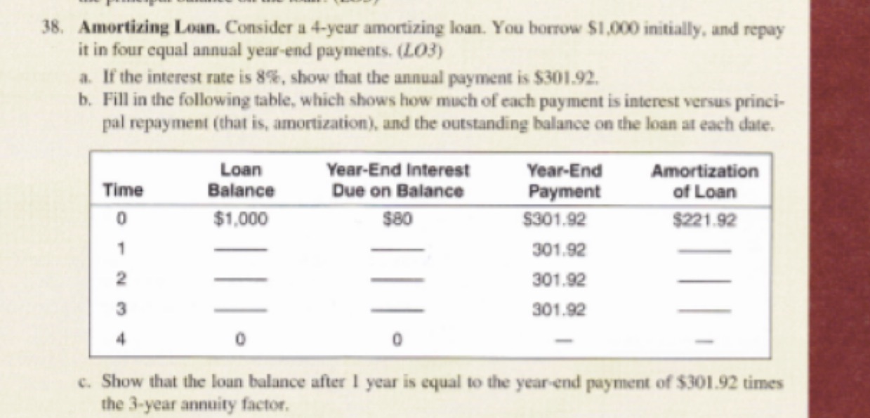 Please help me answer this, need formulas and
