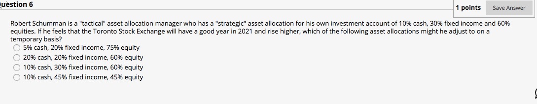uestion 6 1 points Save Answer Robert Schumman is