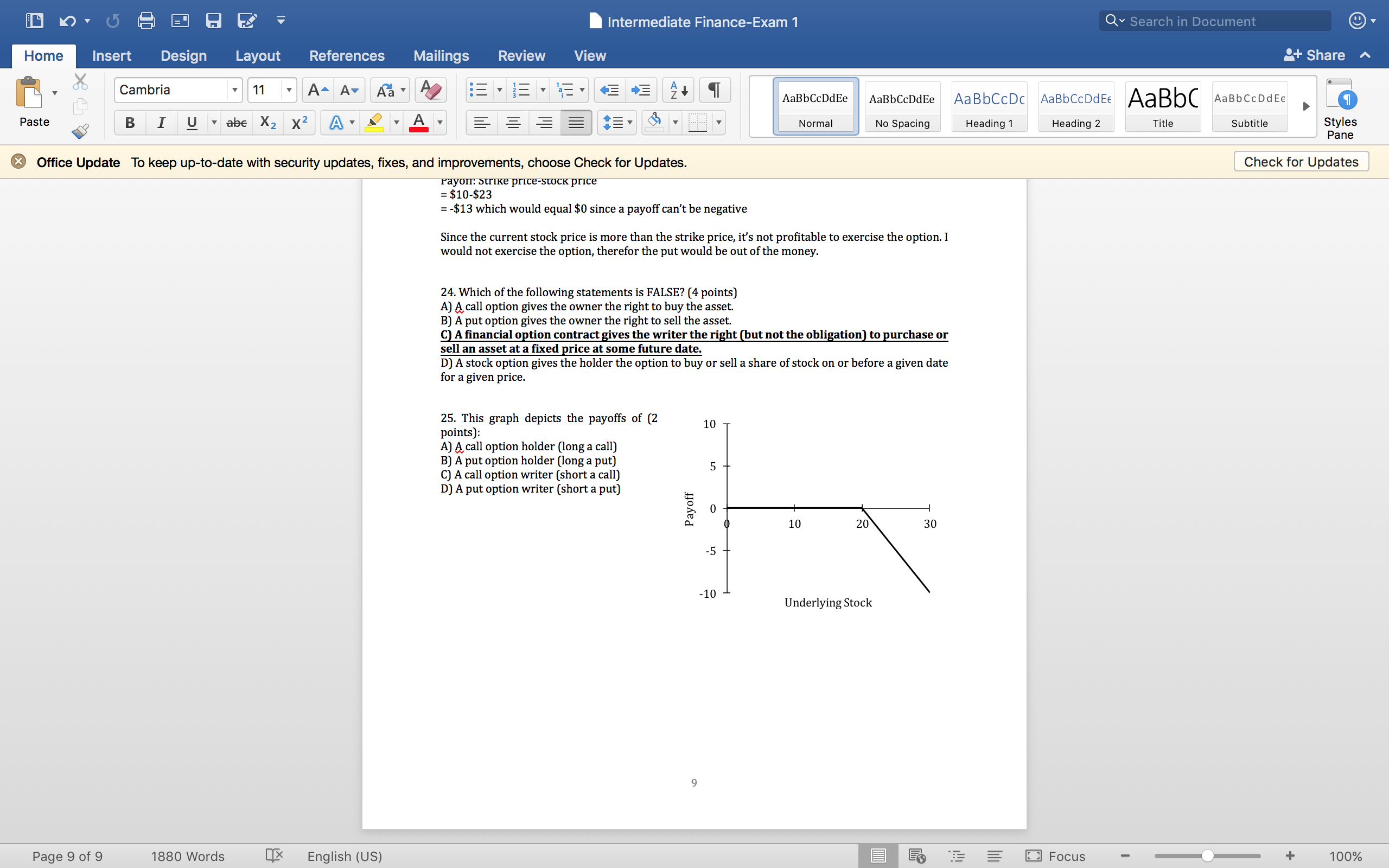 Answer question 25 Ell l3 9 . Intermediate