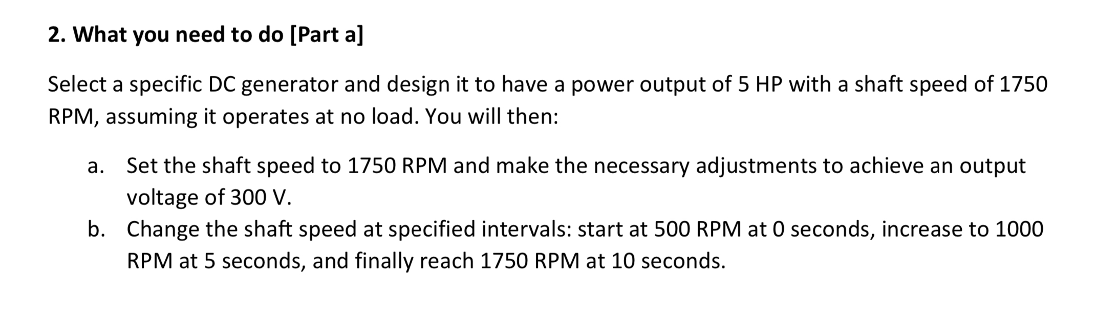 2 . What you need to do [ Part a ] Select a