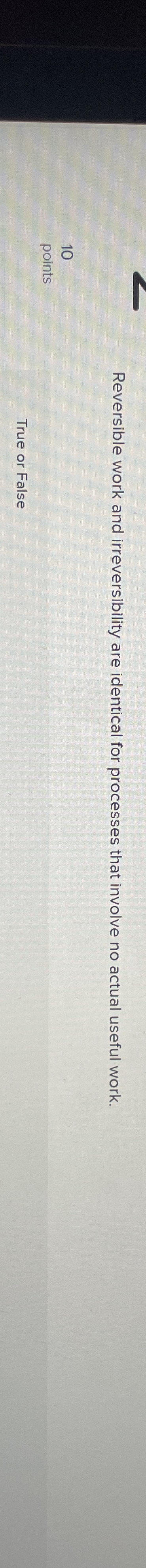 Reversible work and irreversibility are identical