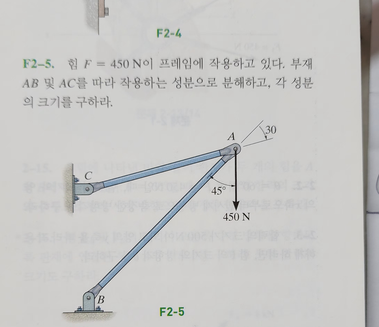 F = 4 5 0 N . A B A C , .