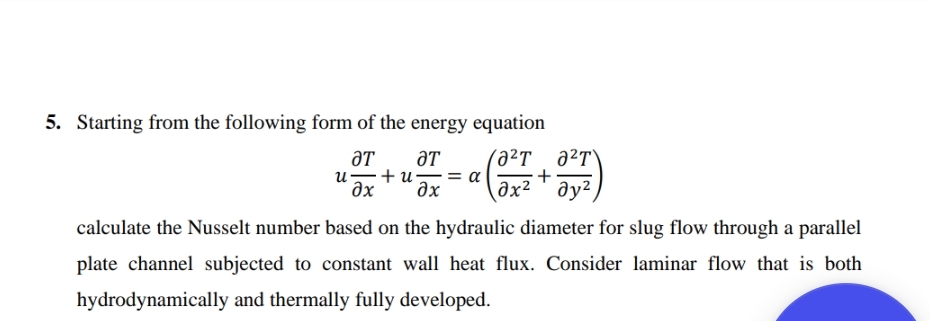 Starting from the following form of the energy