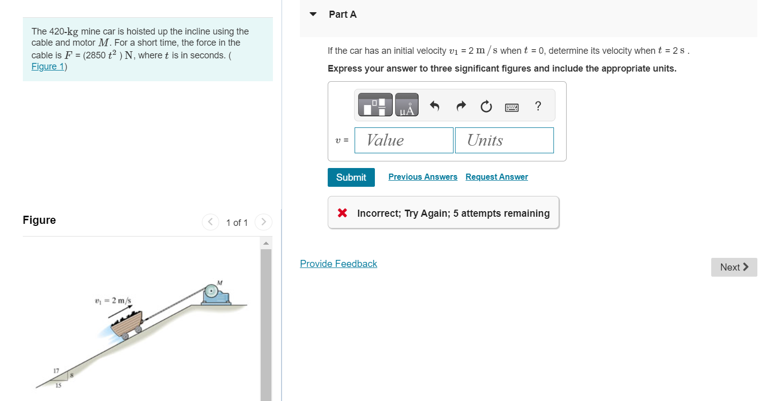 The 4 2 0 - k g mine car is hoisted up the