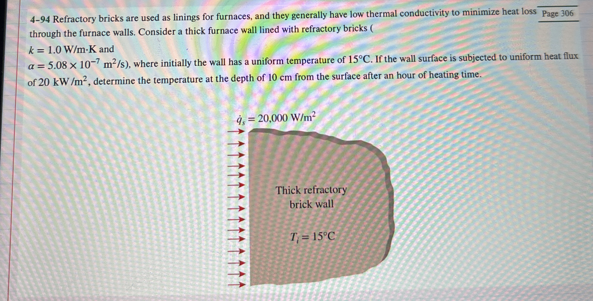 4 - 9 4 Refractory bricks are used as linings for