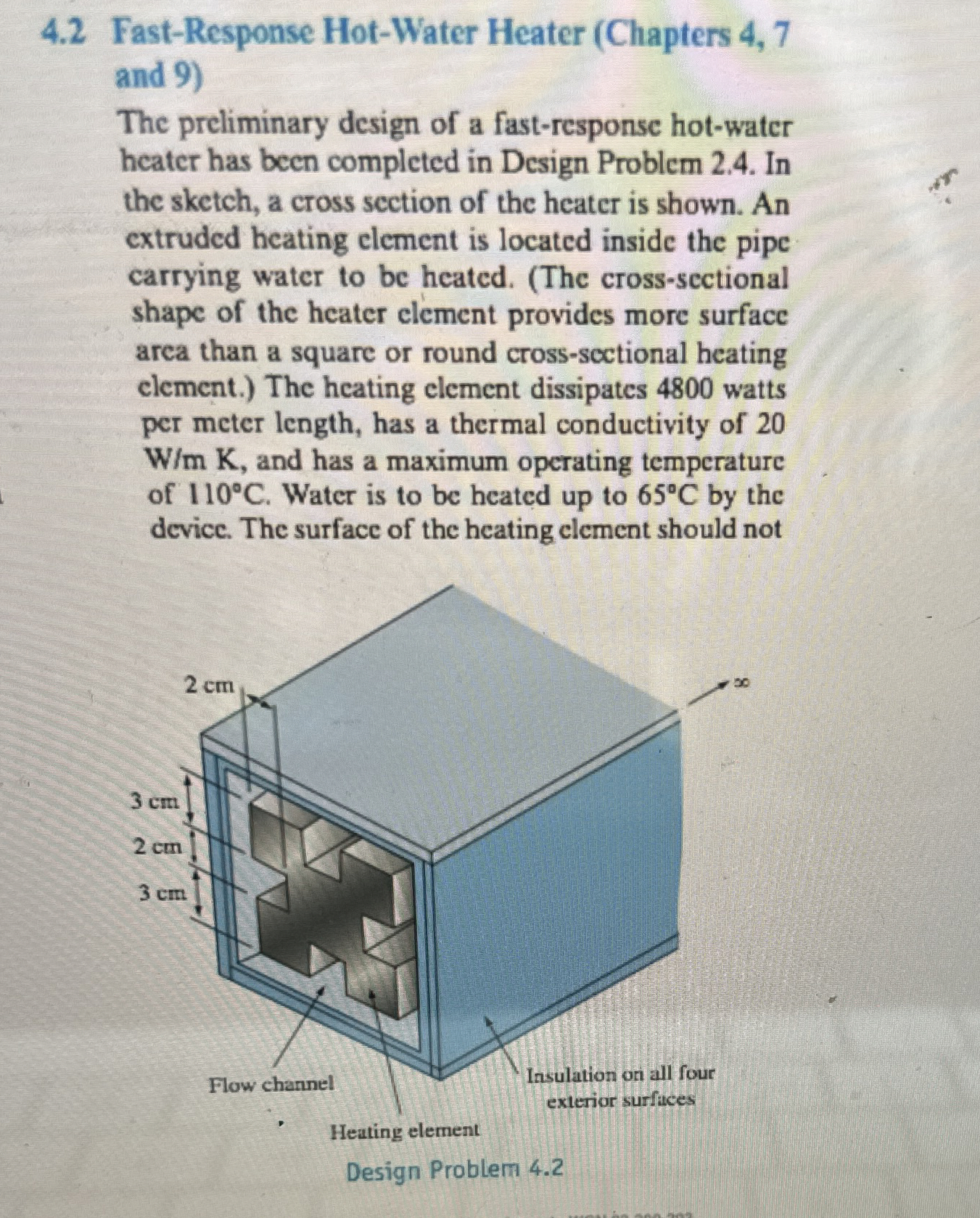 Work Design Problem 4 . 2 in the Book. Use MATLAB