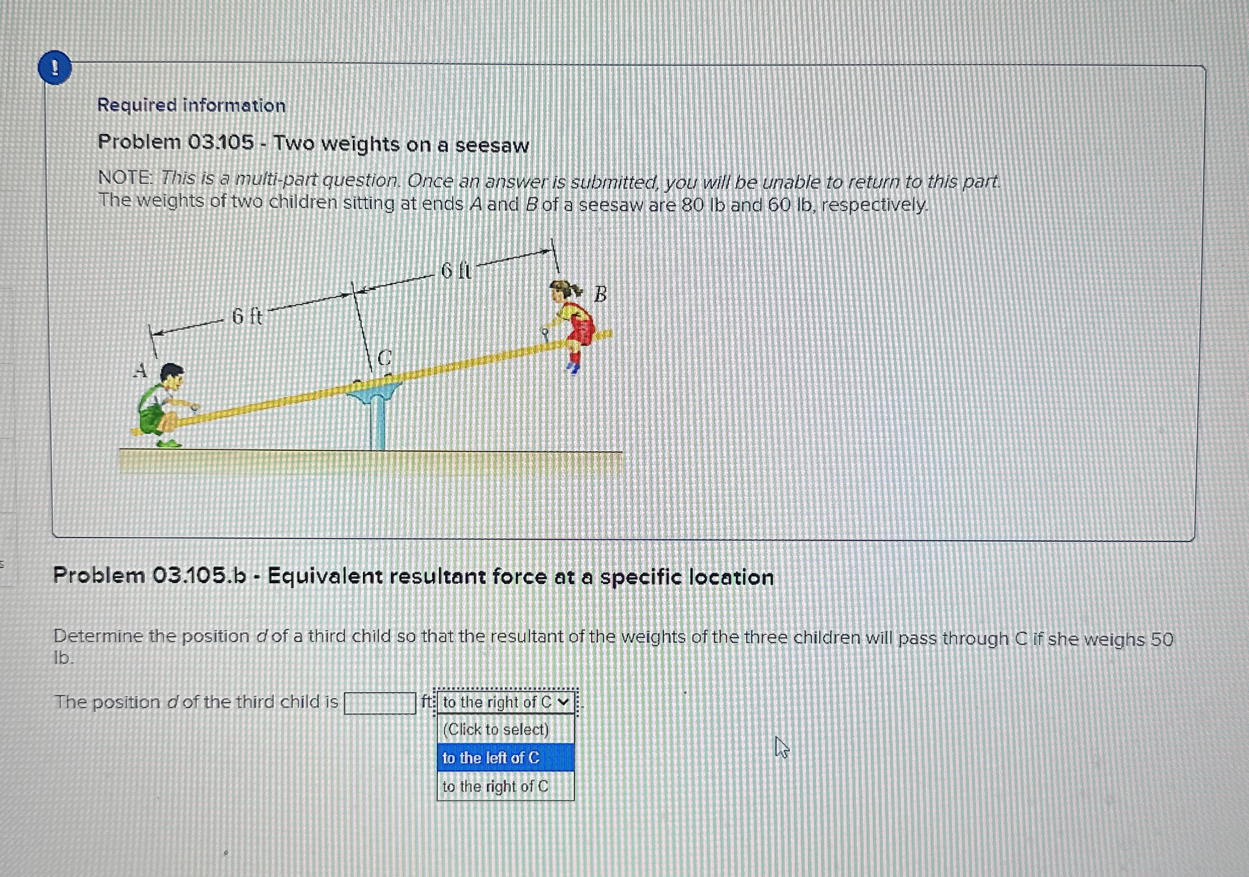 ! Required information Problem 0 3 . 1 0 5 - Two