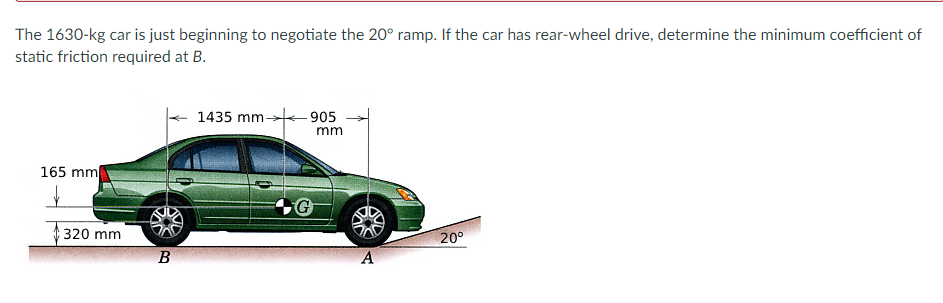 The 1 6 3 0 - kg car is just beginning to