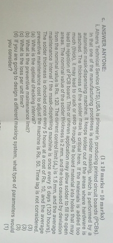 c . ANSWER ANYONE: ) = ( 1 0 marks i . Athens