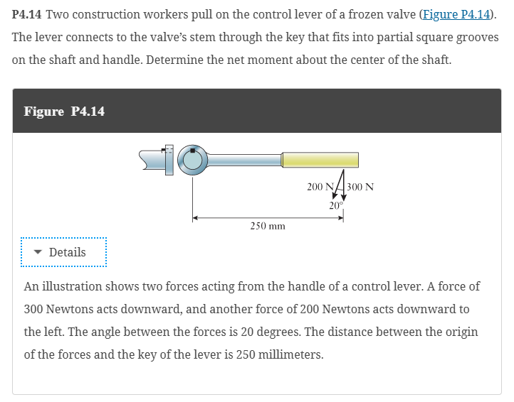 P 4 . 1 4 Two construction workers pull on the