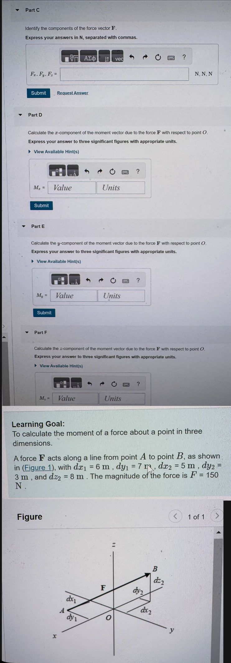 Learning Goal: To calculate the moment of a force