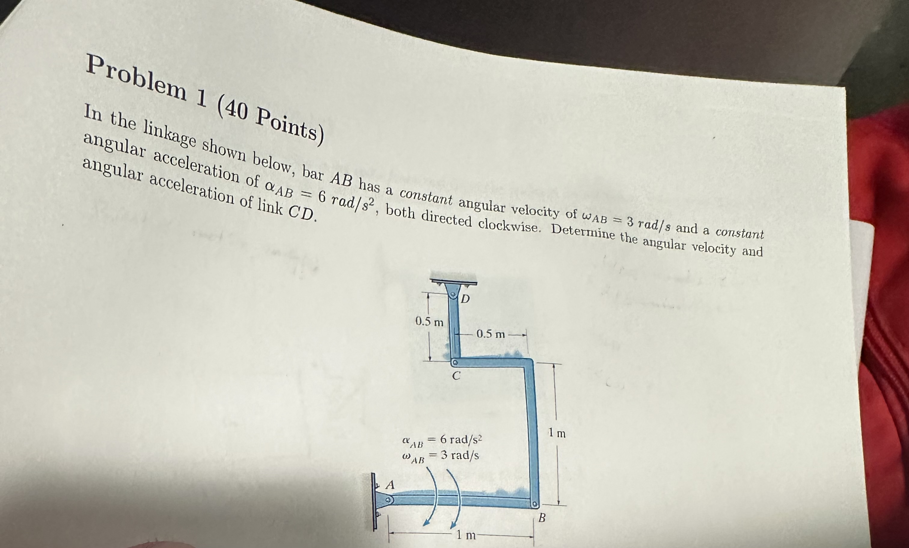 Problem 1 In the linats ( 4 0 Points In the